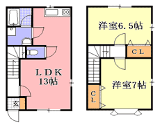 ���]�l�b�g�^�C�v��2LDK�A�p�[�g�I�p�C���R�[�g�ʏo